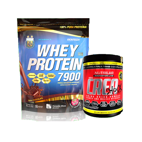 Proteina Whey Protein Kg Gentech Creatina Nutrilab La Duvalina