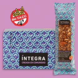 Barritas de cereal semillas y chocolate sin tacc - integra