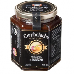 Mermelada de durazno - cambalache 400gr