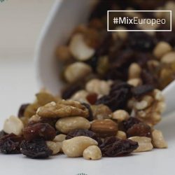 Mix europeo (castaña de cajú, nuez, almendra, mani y pasas de uva)