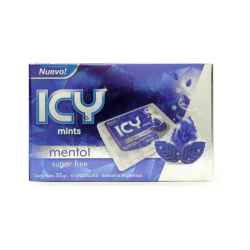 Pastillas sin azucar de mentol  - icy mints
