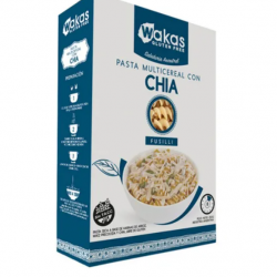 Pasta multicereal con chia 250gr - wakas