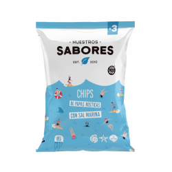 Chips de papas rùsticas - nuestros sabores 80gr