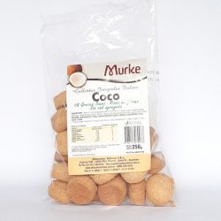Galletitas integrales de coco- murke 250grs