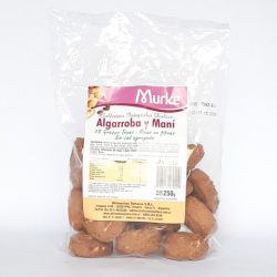 Galletitas integrales de algarroba y maní- murke 250grs