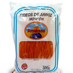 Fideos de arroz con morròn 300gr - soyarroz