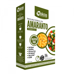 Pasta multicereal con amaranto 250gr - wakas