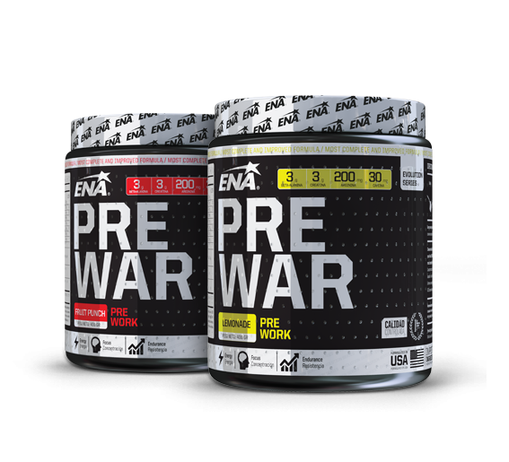Pre entreno pre war 400grs - ena