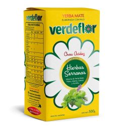 Yerba antiácida yerba mate, poleo, menta, cedron y tomillo 500gr - verdeflor