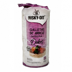 Galletas de arroz integral dulces - risky dit