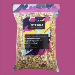 Granola de avena, almendras y arandanos 1kg - integra