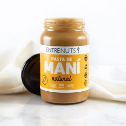Pasta de mani natural sin azucar - entre nuts 400gr