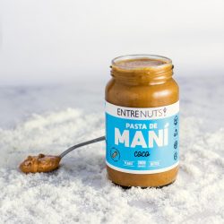 Pasta de mani con coco sin azucar - entre nuts 400gr