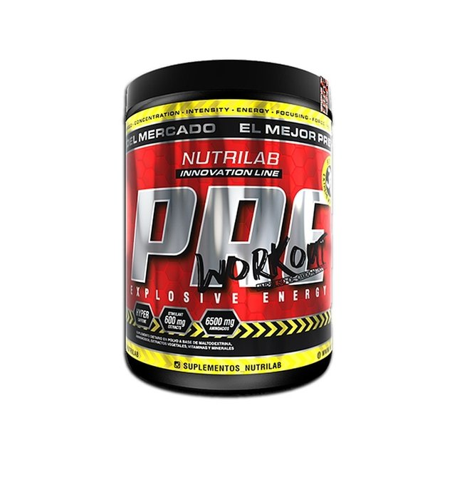 Pre entreno 300grs - nutrilab