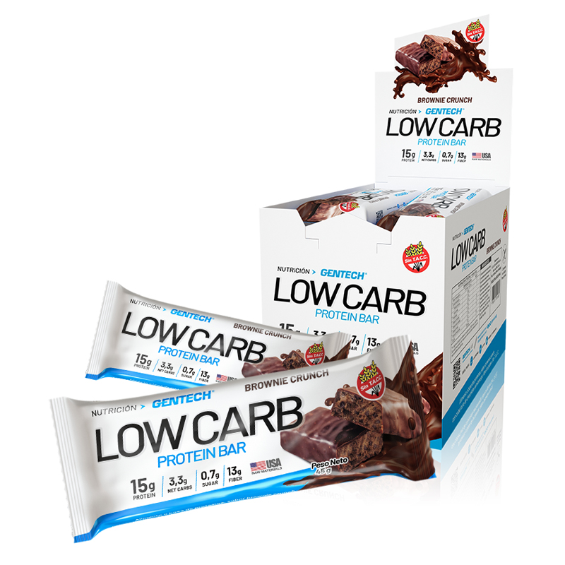 Combo 3 barras proteicas low carb - gentech