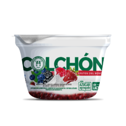 Yogur colchon de frutas sabor frutos del bosque 125ml - felices las vacas