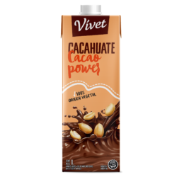 Leche de mani con chocolate - vivet 1lt