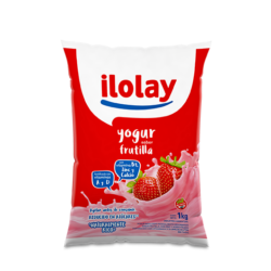 Yogur de frutilla - ilolay 1lt