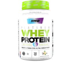 Proteina platinium whey protein sabor a eleccion 2lb - star nutrition