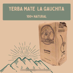 Yerba mate compuesta - poleo, peperina, menta y burrito  - la gauchita 500gr