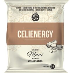 Alfajor de cacao y mani sin tacc - celienergy