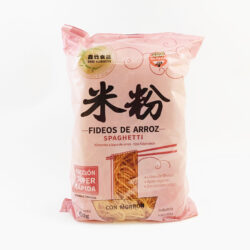 Fideos de arroz con morron - orox