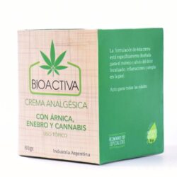 Crema analgesica de cannabis con arnica y enebro - bioactiva