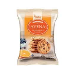 Galletitas dulces de avena, pasas, arandanos y naranja - tostex 300gr