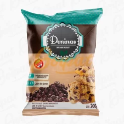 Galletitas dulces con chips de chocolate, sin tacc - doninas 200gr