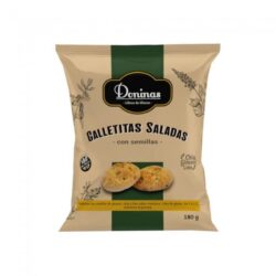 Galletitas saladas con semillas sin tacc - doninas 150gr