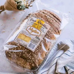 Pan rustico salvado y avena - mylen