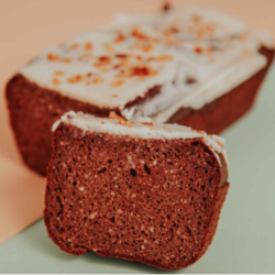 Budin keto glase de limon - vento