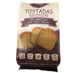 Tostadas dieteticas con semillas - dietetica integral 210gra