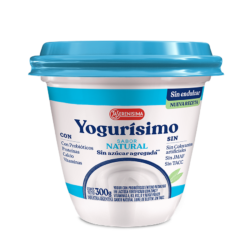 Yogur natural sin endulzar - yogurisimo 300gr