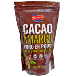 Cacao amargo puro alcalino sin tacc - dicomere  200gr
