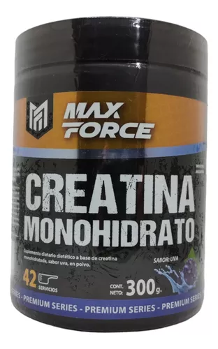 Creatina monohidrato 300grs - max force