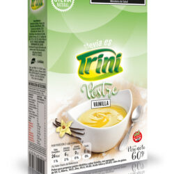 Postre sin azucar con stevia de vainilla - trini 60g