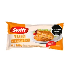 Medallones de calabaza y choclo swift x 4