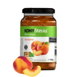 Mermelada de durazno con stevia - kony 360gr