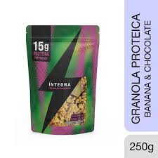 Granola proteica banana y chocolate - integra 250g