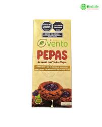 Pepas keto de cacao con frutos rojos - vento 150g