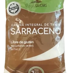 Harina de trigo sarraceno sin tacc - Semilla gaucha 500gr