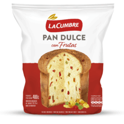 Pan dulce con frutas - La Cumbre